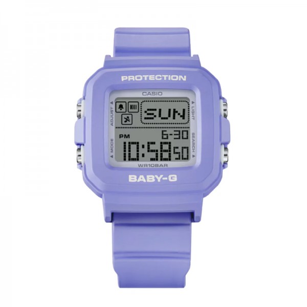 Casio Baby-G BGD-10K-6DR Digital Light Blue Resin Kuromi